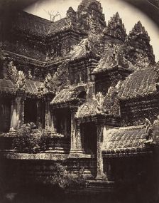 Angle d'Une Cour Intérieure de la Grande Pagode, 1866. Creator: Emile Gsell