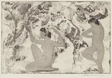 Angled Beauty, 1918. Creator: Arthur Davies