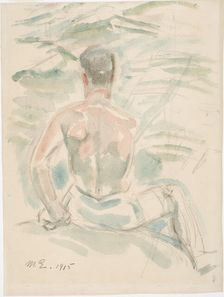 Angler, 1915. Creator: Magnus Enckell