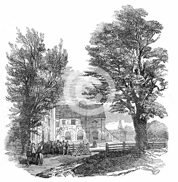 Anglesey Abbey, near Bottisham, 1854. Creator: Unknown.