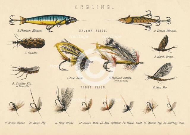 'Angling', c20th century.