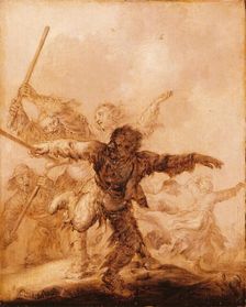 Angry Blows, between 1625 and 1640. Creator: Adriaen van de Venne