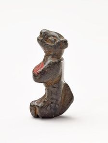 Animal effigy (possibly bear), 200 BC - 1500 C.E.. Creator: Unknown