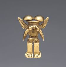 Animal-Headed Figure Pendant, 1-800. Creator: Unknown