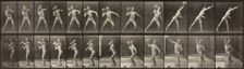 Animal Locomotion, Plate 319, 1887. Creator: Eadweard J Muybridge