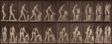 Animal Locomotion. Plate 415, 1887. Creator: Muybridge, Eadweard (1830-1904)