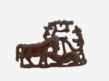 Animal plaque. Creator: Unknown