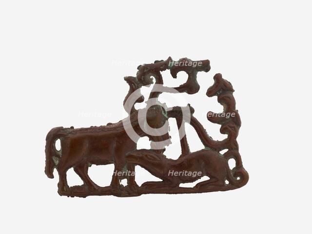 Animal plaque. Creator: Unknown.