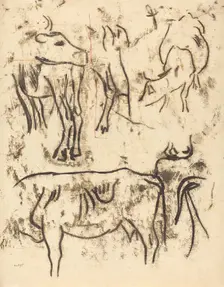 Animal Studies, 1901/1902. Creator: Paul Gauguin