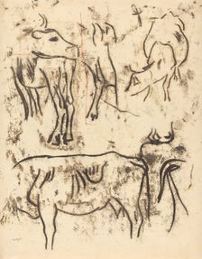 Animal Studies, 1901/1902. Creator: Paul Gauguin