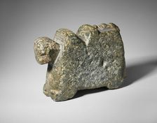 Animal-Shaped Spit Rest, Iran, 9th-10th century. Creator: Unknown