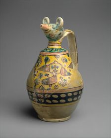 Animal-Spouted Pitcher, Iran, 9th-10th century. Creator: Unknown