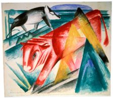 Animals 1912-1913. Artist: Franz Marc