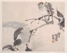 Animals, Flowers and Birds, 19th century. Creator: Ren Yi