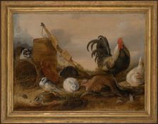 Animals in the Yard, 1632. Creator: Gysbert Gillisz. de Hondecoeter