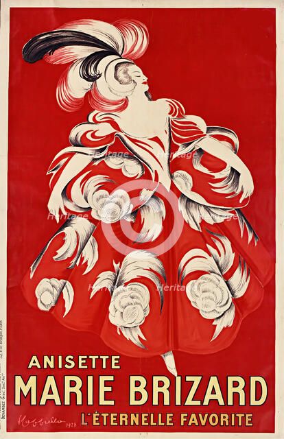 Anisette Marie Brizard , 1928. Creator: Cappiello, Leonetto (1875-1942).