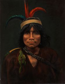 Anishira Indian, ca. 1890-1892. Creator: Unknown