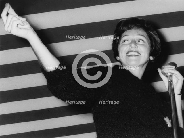 Anita O'Day, Marquee Club, London, 1962. Creator: Brian Foskett.