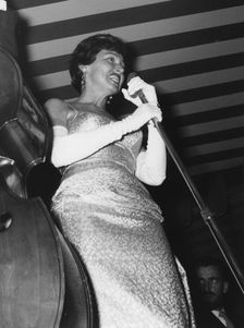 Anita O'Day, Marquee Club, London, 1962. Creator: Brian Foskett