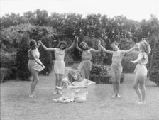 Anita Zahn dancers, between 1911 and 1942. Creator: Arnold Genthe