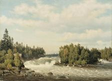 Anjalankoski Rapids, 1879. Creator: Ferdinand von Wright
