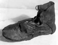Ankle Boot, England, 16th century. Creator: Unknown