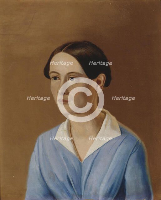 Ann-Marie Fabritius, 1849. Creator: Ferdinand von Wright.