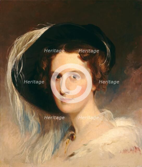 Ann Biddle Hopkinson (Mrs. Francis Hopkinson), 1834. Creator: Thomas Sully.