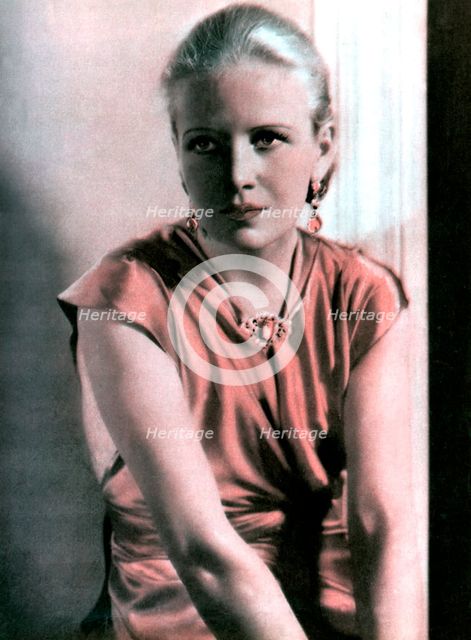 Ann Harding, American actress, 1934-1935. Artist: Unknown