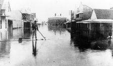 Ann Street, Fortitude Valley, 1893, Flood. Creator: James Clark