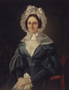 Anna Theodora Barbara Regenburg, née Wetche, 1838. Creator: Georg Raedel