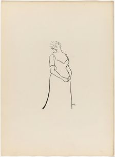 Anna Thibaud, from Le Café-Concert, 1893. Creator: Henri-Gabriel Ibels