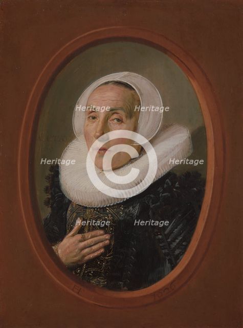 Anna van der Aar (born 1576/77, died after 1626), 1626. Creator: Frans Hals.