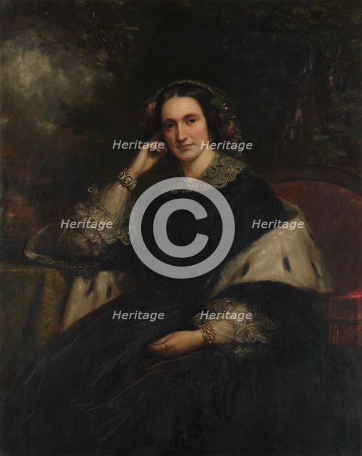 Anna Watson Stuart, ca. 1862. Creator: Daniel Huntington.