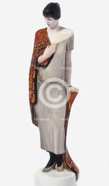 Anna Akhmatova, 1920s. Artist: Danko, Natalia Jakovlevna (1892-1942)