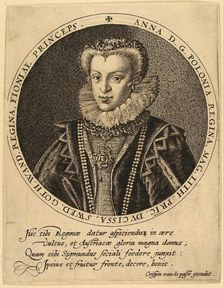 Anna Catherine Constance Vasa of Poland (1619-1651). Artist: Passe, Crispijn van de, the Elder (1564-1637)