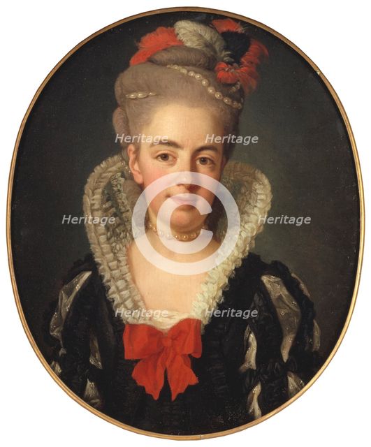 Anna Charlotta Stapelmohr, 1754-1791, b Schröderheim, 1773. Creator: Per Krafft the Elder.