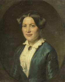 Anna Charlotte Koppelaar, wife of Willem Frederik Wehmeyer, c.1850. Creator: Anon