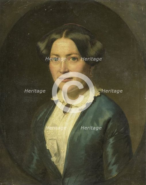 Anna Charlotte Koppelaar, wife of Willem Frederik Wehmeyer, c.1850. Creator: Anon.