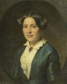Anna Charlotte Koppelaar, wife of Willem Frederik Wehmeyer, c.1850. Creator: Anon