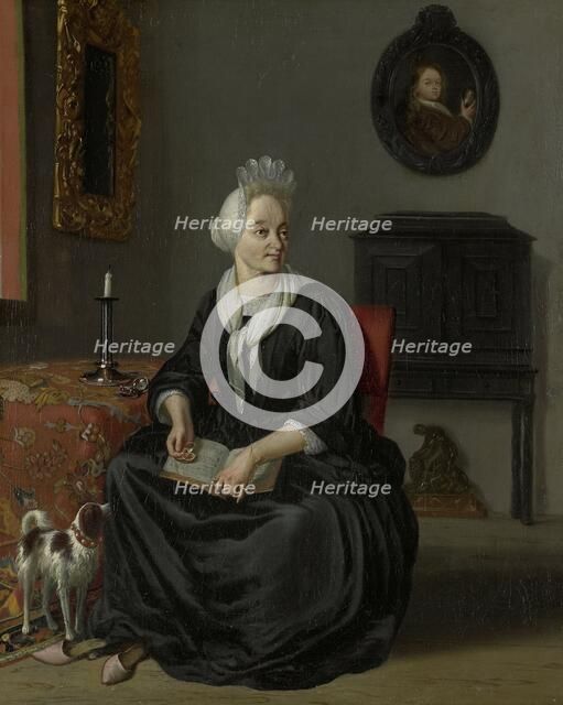 Anna de Hooghe (1645-1717). The Painter's fourth Wife, 1693-1708. Creator: Ludolf Bakhuizen.