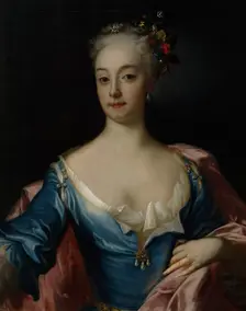 Anna Dorothea Amiga, 1722. Creator: David von Krafft