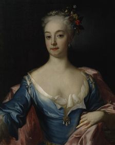Anna Dorothea Amiga, 1722. Creator: David von Krafft