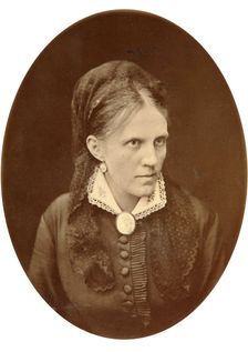 Anna Dostyevskaya, wife of Russian author Fyodor Dostoyevsky, late 19th or early 20th century. Artist: NA Lorenkovich