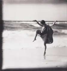 Anna Duncan dancing, between 1911 and 1942. Creator: Arnold Genthe