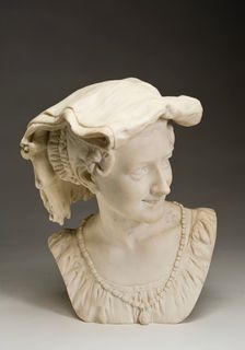 Anna Foucart de Valenciennes (The Smiling Neapolitan Girl), 1866. Creator: Jean-Baptiste Carpeaux