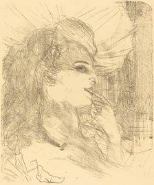 Anna Held, 1896. Creator: Henri de Toulouse-Lautrec