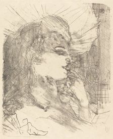 Anna Held, 1896. Creator: Henri de Toulouse-Lautrec