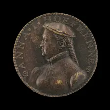 Anna Hofmann, died 1594, Second Wife of the Artist [obverse]. Creator: Jakob Hofmann