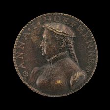 Anna Hofmann, died 1594, Second Wife of the Artist [obverse]. Creator: Jakob Hofmann